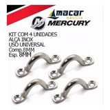 Alça Amarração Convés 8mm Aço Inox 316 Barco Caiaque Jetski