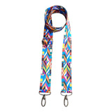 Alça Colorida Chic Bolsa Transversal 4cmx1 40m