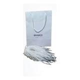 Alça Cordão P sacolas Branco C ponteira 5 1 33cm 500 Undades