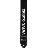 Alça Correia Basso Sf 84 Cristo Salva Guitarra Violao Baixo