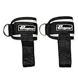 Alça Cross Over Puxador Glúteo Perna Coxa Dupla Fivela Com Alça De Apoio Vendido Em Par Cor Branca