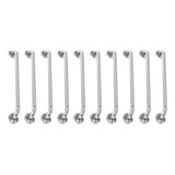 Alça De Apoio Barra Inox 80cm 10 Uni Corrimao Resistente