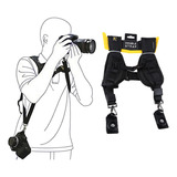 Alça De Ombro Engate Rápido Dupla P Câmera Double Strap Dslr
