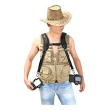 Alça Dupla De Ombro Para Cameras Double Strap