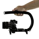 Alça Estabilizadora De Câmera De Vídeo Original Cam Caddie Scorpion Para Nikon- Canon- JVC- Toshiba- Sony- Olympus- Pentax- Apple IPhone- GoPro Hero 4- Hero 3-- Hero 3 E Mais - Preto -0CC-0100-00-