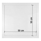 Alçapão Tampa Para Drywall Branco 50 X 50 Cm