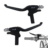 Alças De Freio Para Mountain Bike Alavancas De Freio Para Bicicleta Alças De Freio Para Ciclismo Em Liga De Alumínio Fácil De Instalar Alavancas De Freio Confortáveis Antiderrapantes Acessório