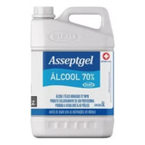 Alcool 70 Liquido Assepetgel Galao 5 Lts Limpeza Geral