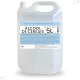 Alcool De Cereais 5 Litros Fabricação De Própolis Perfumes Bebidas E Essencias