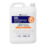Alcool Gel Antisséptico 70gl Quimidrol C Aloe Vera 5 1l