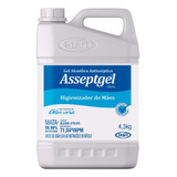 Alcool Gel Asseptgel Cristal Bactericida 70 Inpm 5 Litros