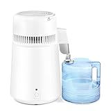 ALDR Máquina De Água Destilada- Purifica O Abastecimento De Água Para Casa-Escritório- Destila Óleos Essenciais- Tamanho Compacto