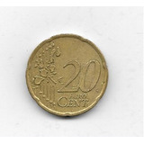 Alemanha 20 Cêntimos De Euro 2002