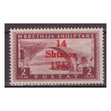 Alemanha Albânia Ponte Em Vezirit 1943 Mi 12