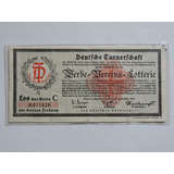Alemanha Bilhete Loteria 1929