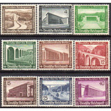 Alemanha r Arquitetura 1936 S completa Mi 634a642