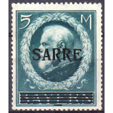 Alemanha Saargebiet King Ludwig Iii 1920 Mi 30
