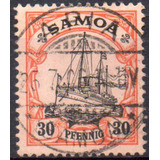 Alemanha Samoa Kaisers Yacht 1900 Mi 12