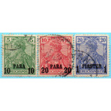 Alemanha Turquia Germania 1900 Mi 12 I 13 I 14 I