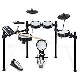Alesis Kit De Bateria Command Mesh SE Bateria Elétrica Com Blocos Silenciosos De Malha De Zona Dupla Conectividade MIDI USB E Mais De 600 Sons Eletrônicos E Acústicos