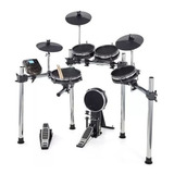 Alesis Surge Mesh Bateria Eletrônica Cor Preto Kit 8 Peças Peles Usb