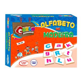 Alfabeto Na Madeira 26 Peças Brinquedo Educativo Carlu