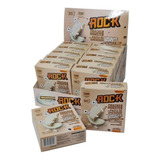 Alfajor Fit C Whey Protein Rock Monster 12 Un Choco Branco