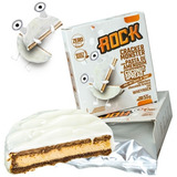 Alfajor Fit C whey Protein Rock Monster 12 Un Coconut Spread