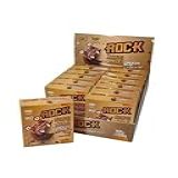 Alfajor Fit C Whey Protein Rock Peanut Cracker Monster C 12 Unidades Chocolate Belga