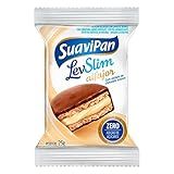 Alfajor LevSlim Chocolate Branco 25G Suavipan