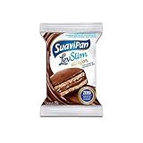 ALFAJOR LEVSLIM SABOR CHOCOLATE AO LEITE 25g DISPLAY C 12 UNID 