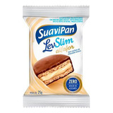 Alfajor Levslim Suavipan Com Recheio De Chocolate Branco 25g