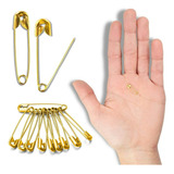 Alfinete De Segurança 000 Ouro Com 500 Unidades Brx