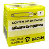 Alfinete De Segurança Presilha 36 Mm 100 Unidades N1