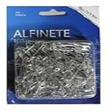 ALFINETE SEGURANCA N-000 PRATA C-100UNID-