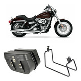 Alforge Afastador Preto 64 Litros Harley Davidson Dyna