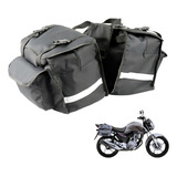 Alforge Bau Bolsa Traseira Universal 40l Moto Honda Cg160