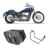 Alforge Bolsa Lateral 64l Chave Afastador Vt 750 Shadow