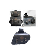 Alforge Bolsa Moto Dyna Viagem 120 Litro O Kit Couro Ecologi