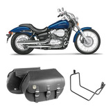 Alforge Lateral Moto 32l Afastador Shadow 750 06 Até 2010