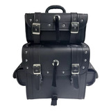 Alforje Traseiro Hiperbig Preto Softail Slim 60 Litros