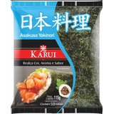 Alga Marinha Nori Asakusa Yakinori Karui 50 Folhas 115g