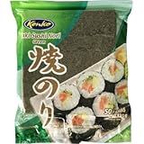 Alga Marinha Nori Para Temakis Sushi Kenko - 50 Folhas
