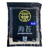 Alga Marinha Sushi Nori Blue Hinata 140gr 50 Fls