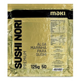 Alga Marinha Yaki Sushi Nori Maki Gold Temaki 50 Folhas