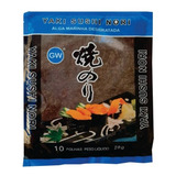 Alga Marinha Yaki Sushi Nori Temaki 10 Folhas 28 G 