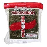 Alga Marinha Yakisushinori Para Sushi E Temaki 50 Folhas Kizunori Takaokaya RED 125g