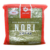 Alga Nori Yakinori 50 Folhas Para Sushi Temaki 140g Red