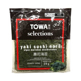 Algas Marinha Yaki Nori Temaki Sushi 28g Towa 10 Folhas