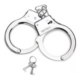 Algemas Metal Chaves Festas Fantasias Brincadeira Policial